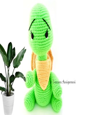 cover image of Crochet pattern benny the turtle